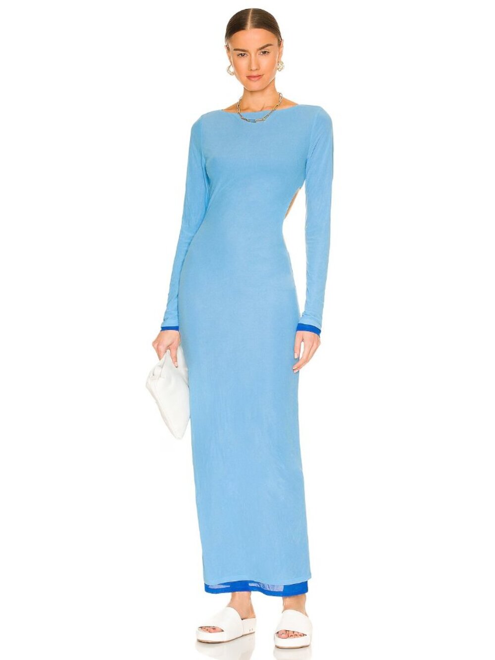 Simon Miller Solar Dress in Clear Blue
